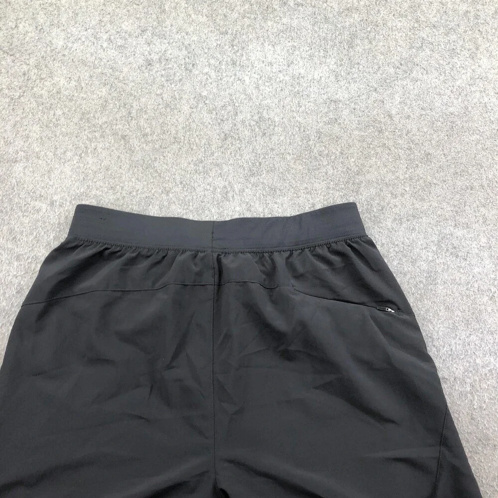 VRST Shorts Mens Small Black Microfiber 8 Inch Running Quick Dry Pockets